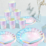 Summer Mermaid Party Supplies for Girls Baby Shower Birthday Party