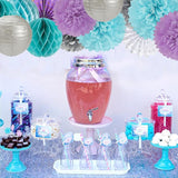 Purple-Blue Silver Frozen Christmas Party Decorations - 14pcs Winter