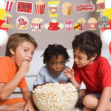 59 Pcs Popcorn Birthday Party Supplies Carnival Circus Movie Night