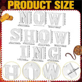 10 Pcs Movie Night Party Decorations Now Showing Light up Sign LED
