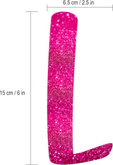 Pre-Strung Let's Party Bitches Pink Glitter Banner - Funny