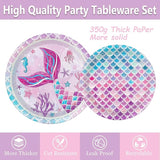 122Pcs Mermaid Birthday Party Decorations Set Mermaid Party Supplies