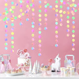 Iridescent-Disco Holographic-Euphoria Anniversary Party-Decoration