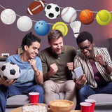 Hooqict Sports Themed Party Decorations Happy Birthday Banner
