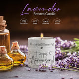10th Anniversary Candle 10th Anniversary Present for Him Her Wife