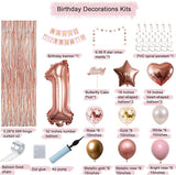 1st Birthday Decorations For Baby Girls 1 Year Old Happy Birthday