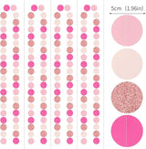 Hot-Pink Rose-Gold Party Decorations Garland - 52ft Wedding Bridal