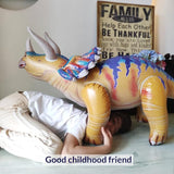 43 L Inflatable Dinosaur Toys Jurassic Birthday Party Supplies Blow