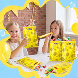 Eccliy 30 Pcs Yellow Sponge Party Favor Bag Animation Cartoon Party