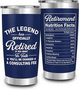 Retirement Gifts for Men The Legend Has Retired Retired Tumbler for