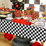 81Pcs Two Fast Race Car 2nd Birthday Party Decorations - Race Car
