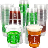 Football Cups Football Party Decorations 50Pcs 16oz Disposable Game
