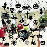 39 Pcs Halloween Hanging Swirls for Halloween Party Supplies