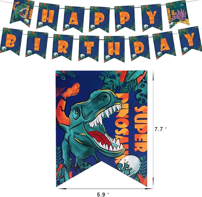 Dinosaur Birthday Party Supplies Kit For Boys Dinosaur Party