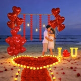 Romantic Valentine's Day Decorations Special Night 6000 Rose Petals