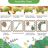 Forest Animals Jungle Birthday Decoration for Boy & Girl Orange