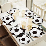 Serves 24 Soccer Birthday Party Plates Napkins Soccer Party Supplies