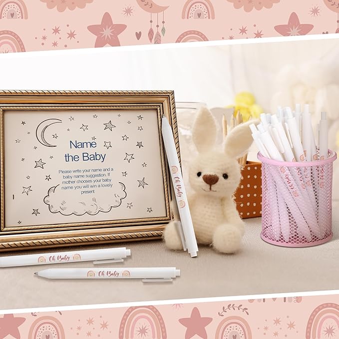 Ireer 36 Pcs Boho Theme Baby Shower Pens Gifts Bulk Party Favors for