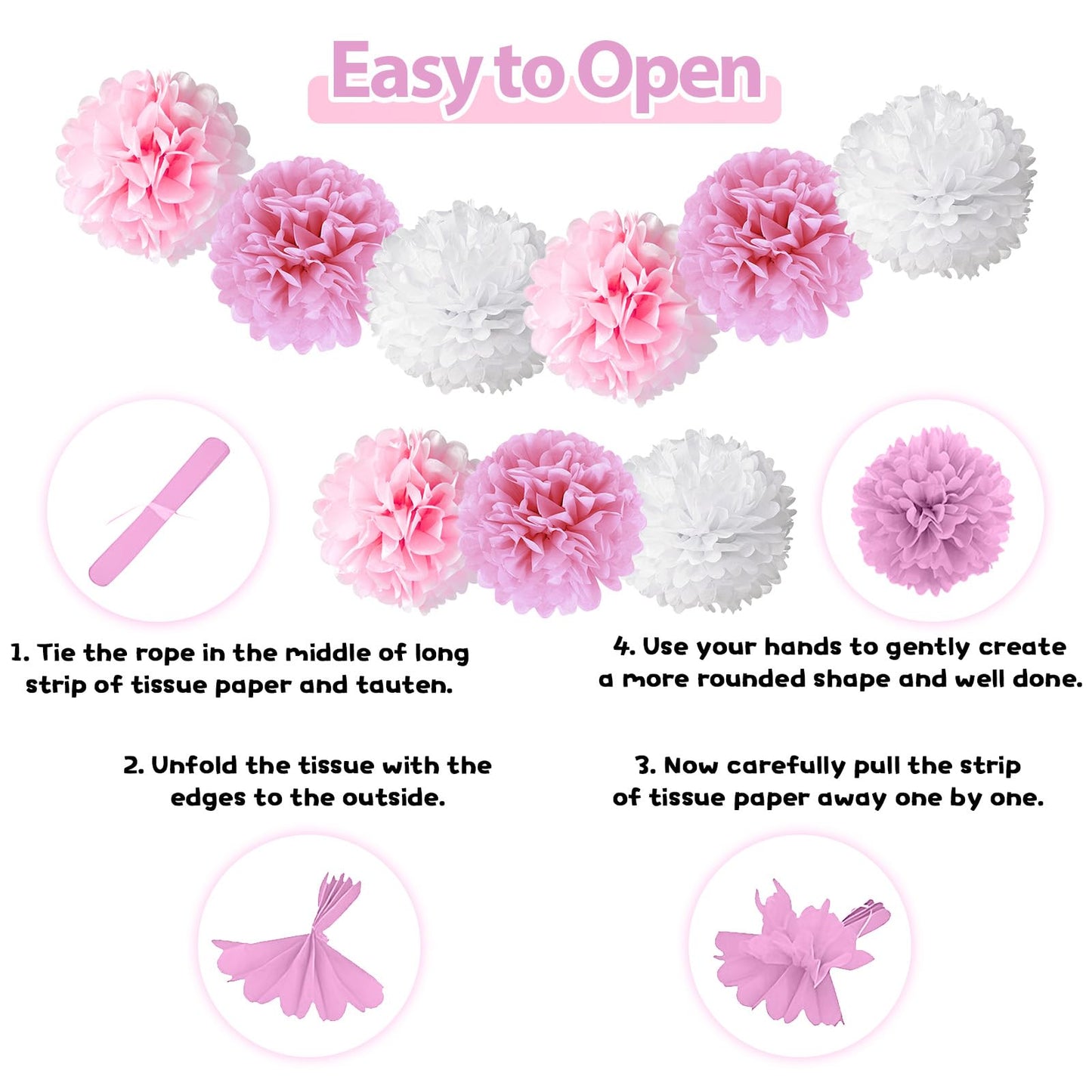 Pink Bow Birthday Party Supplies,Coquette Birthday Decorations