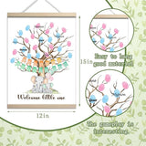 Gender Reveal Gifts Idea Party Fingerprint Decorations Elephant
