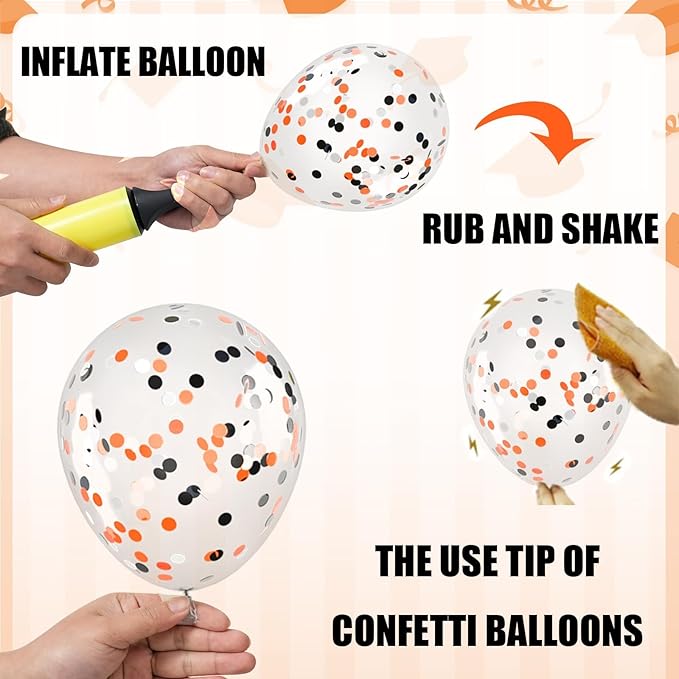OuMuaMua 75 Pack Graduation Party Decorations Balloons Set - 12"