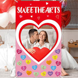 Valentine's Day Candy Heart Photo Prop Selfie Frame Valentine's Day