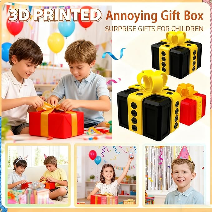 Gotcha Box The Annoying Present,Annoying Gift Box with 3D Printed #3