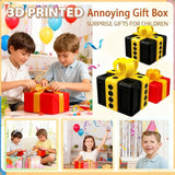 Gotcha Box The Annoying Present,Annoying Gift Box with 3D Printed