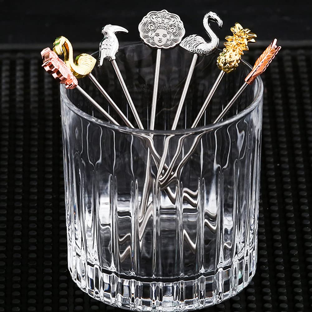 RR-RUOSHUI Pineapple Cocktail Picks Martini Picks for Appetizer