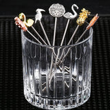 RR-RUOSHUI Pineapple Cocktail Picks Martini Picks for Appetizer