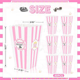 K KUMEED 20 pcs Movie Night Large Popcorn Favor Boxes 7.8 Inches