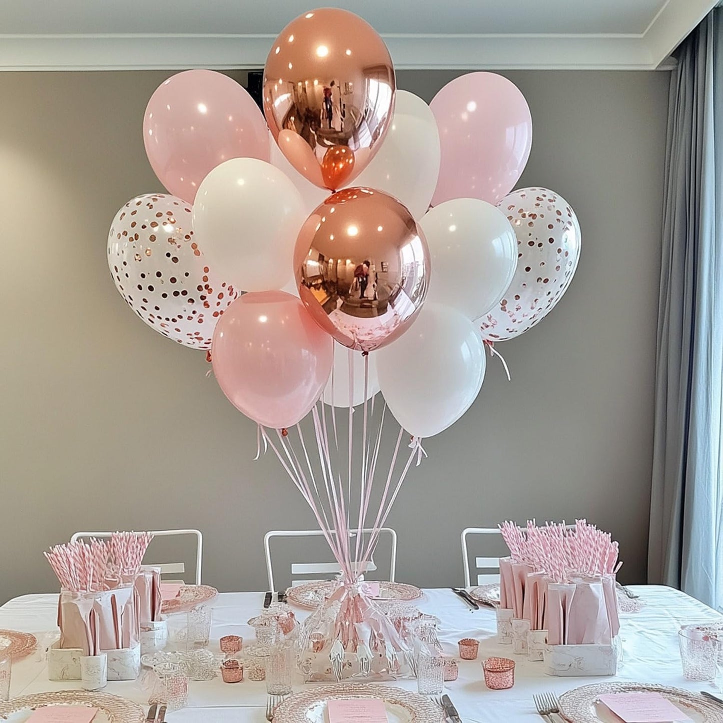 Two Two Cute Birthday Decorations, Tutu Cute 2nd Bday Decorations,