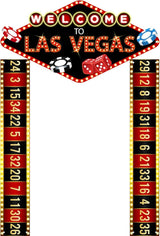 3 Pcs Casino Night Porch Sign Banner Casino Theme Party Decorations