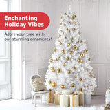 Prextex 36pc Shatterproof Christmas Ornaments Set - Gold Christmas