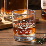 Retirement Gifts for Men Whiskey Glass Set The Legend Has Retired