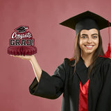 9PCS Graduation Party Decorations Class of 2026 Congrats Grad Table #6