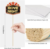 Movie Night Supplies Photo Booth Props Hollywood Photobooth Props