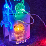 AceList Planet Astronaut String Lights, 20 LED USB Powered