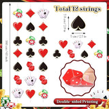 10ft Casino Theme Party Decorations Red Black Casino Party Ceiling