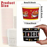 50Pcs Movie Night Party Supplies 9oz Movie Night Snack Ice Cream