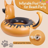 Silph PLC Pool Float, Inflatable Swim Ring with Cup Holder for Party,