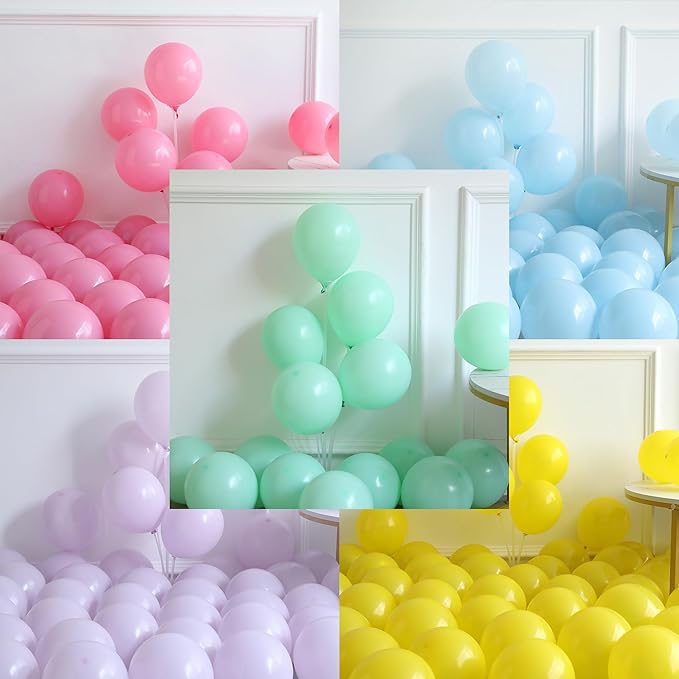 Easter Decorations Indoor Outdoor 160Pcs Rainbow Pastel Eatser