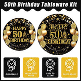 96Pcs 50th Birthday Party Tableware Set, Back in 1976 Birthday Party