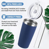 Retirement Gifts for Men & Women 2026 20oz Navy Blue Tumbler Funny