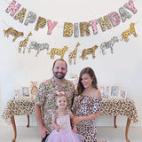 Safari Birthday Decorations Jungle Theme Party Supplies for Girl -