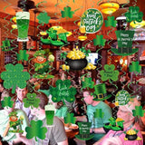 St Patrick's Day Party Decorations 30 Pcs Irish Shamrock St