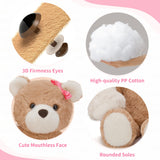 Muiteiur 2 Packs Teddy Bears Bulk, 13.8 Inch Teddy Bear Set with Pink