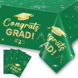 Slergut Green and Gold Graduation Decorations 2026, 3 Pack Graduation