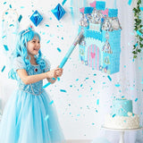 Princess Castle Piñata Ice Castle Piñata Blue Princess Party