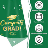 Slergut Green and Gold Graduation Decorations 2026, 3 Pack Graduation